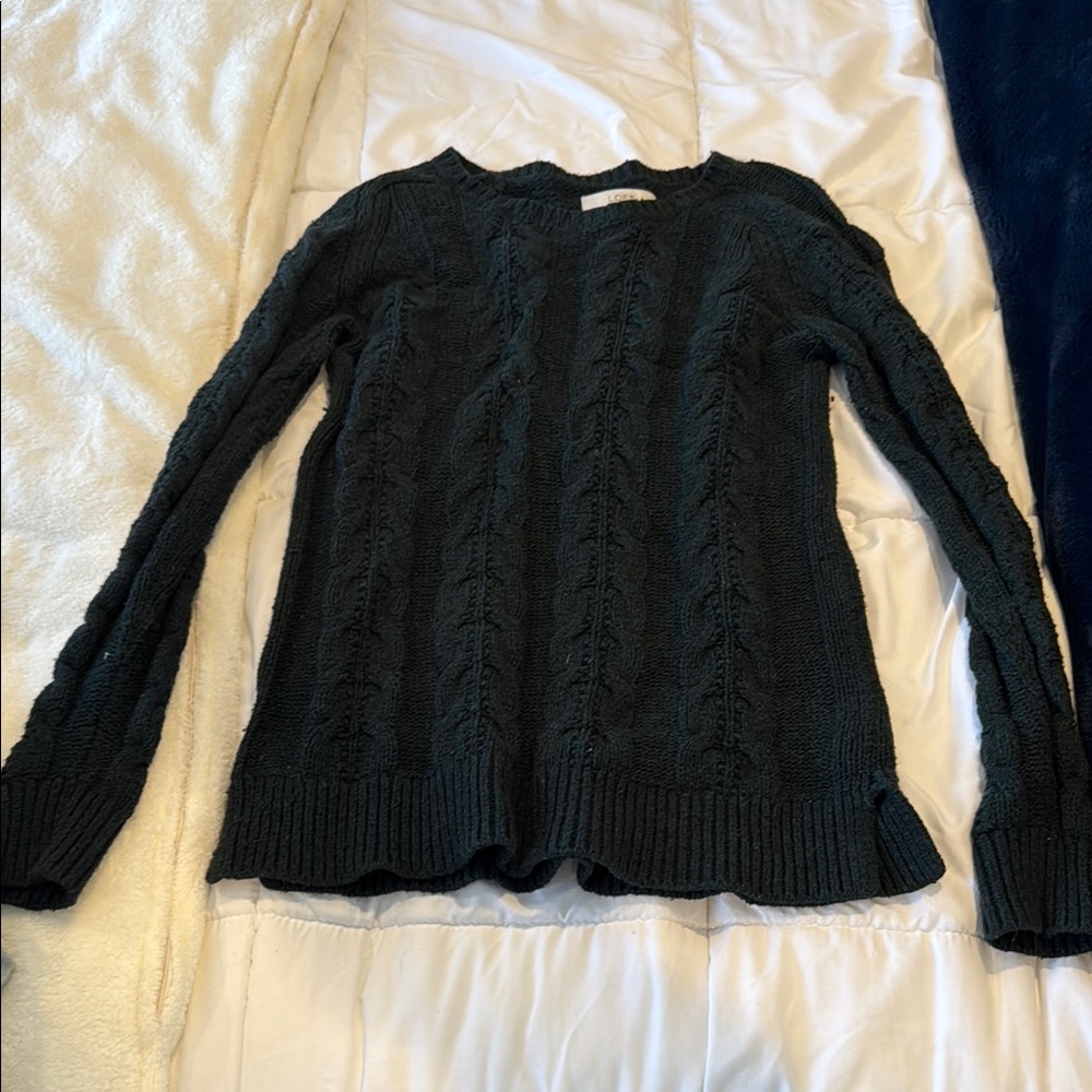 Women's Evergreen Cable Knit Sweater